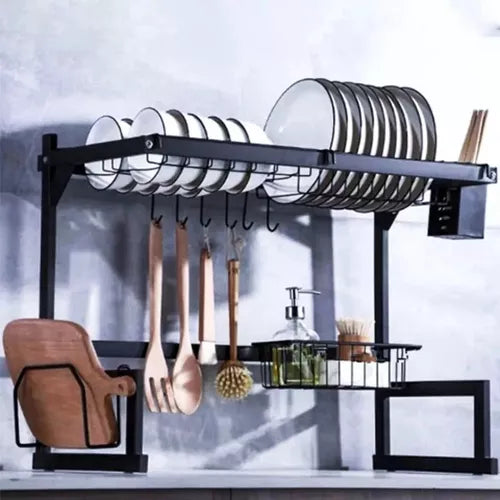 Rack escurridor y organizador de platos