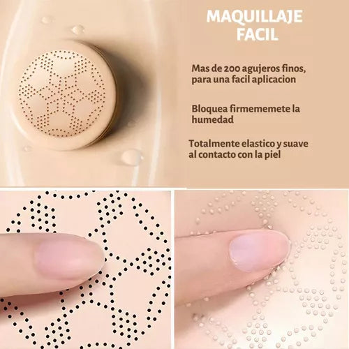 BASE MOISTURE CUSHION - ALTA COBERTURA