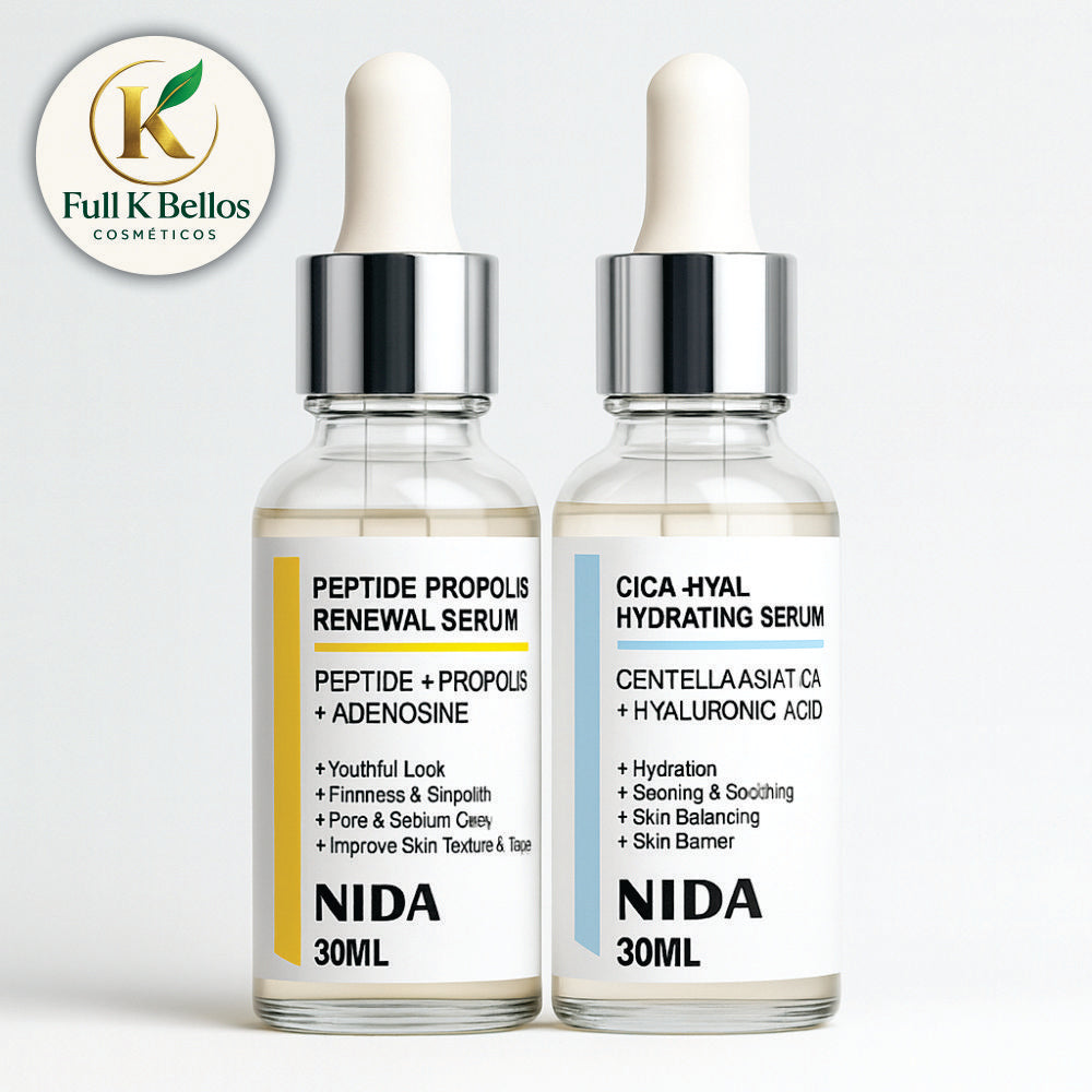 KIT. NIDA SERUMS. PEPTIDE 30ML+CICA 30ML