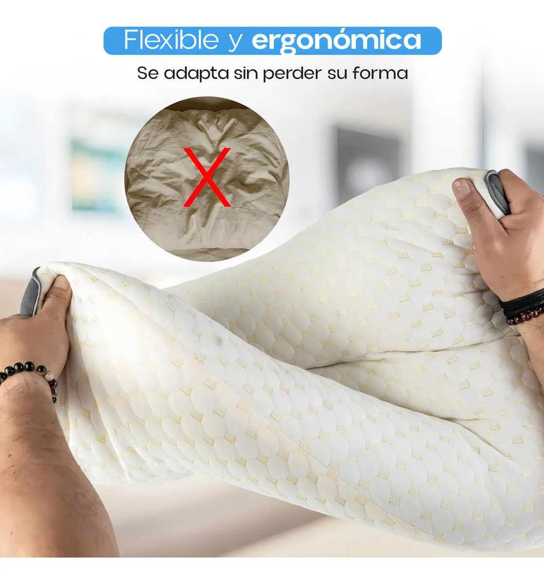 Almohada Ergonómica Ortopédica Cuello2X1