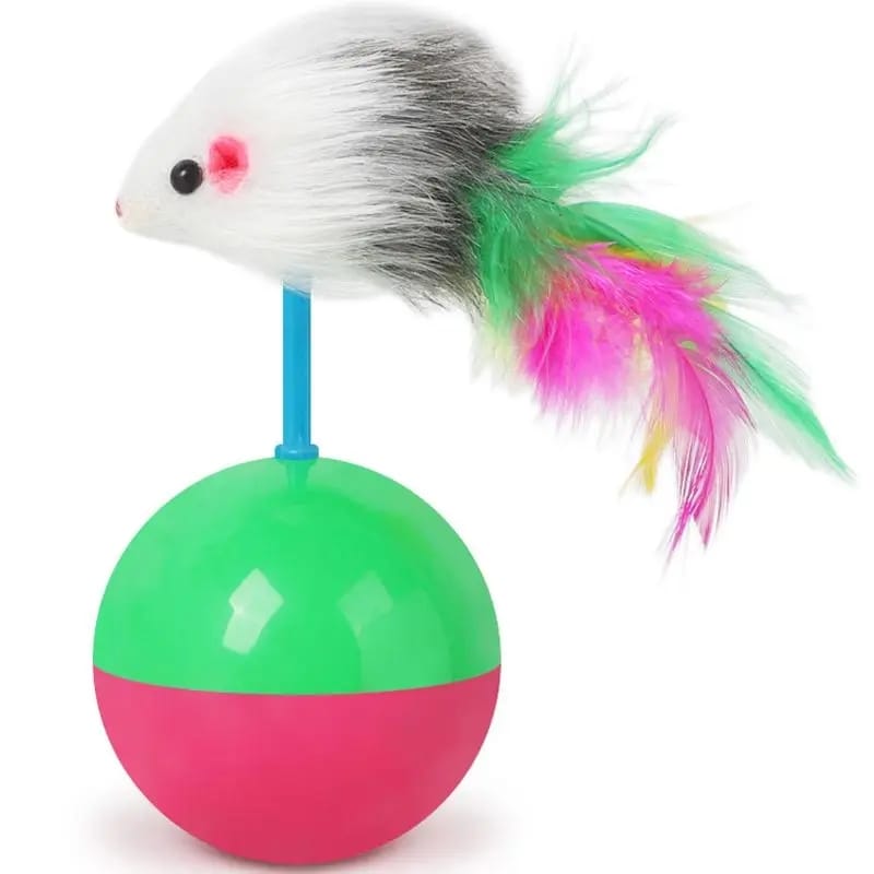 JUGUETE GATO BOLA RATON