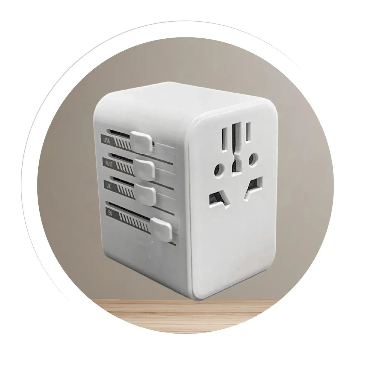 ADAPTADOR ENCHUFE CONVERTIDOR