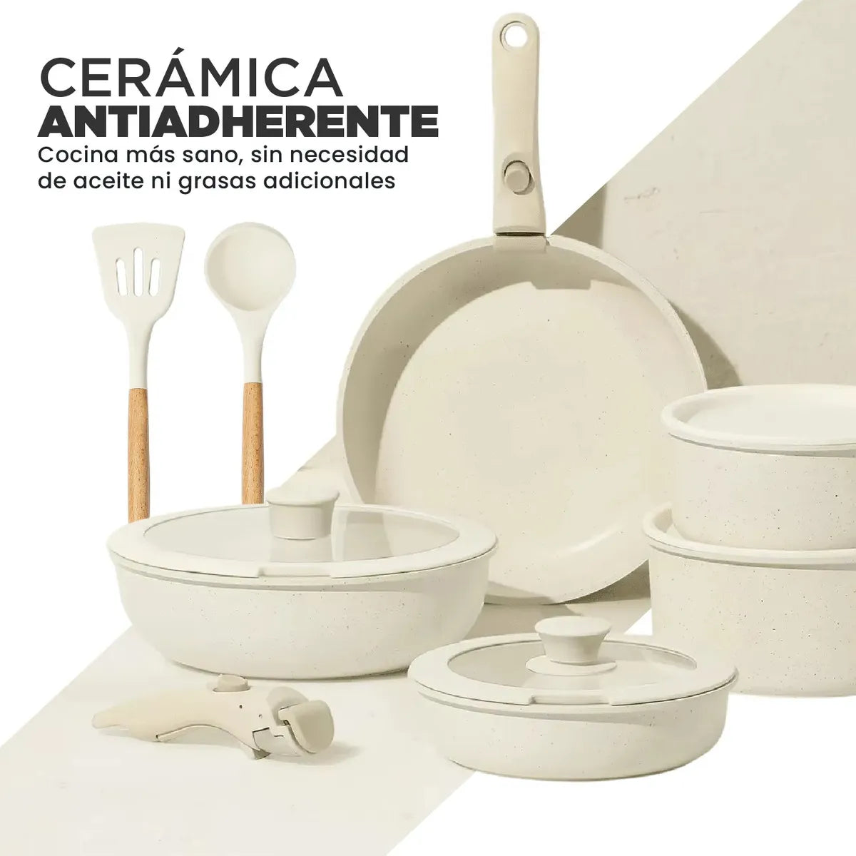 SET DE OLLAS COCINA GRANITO