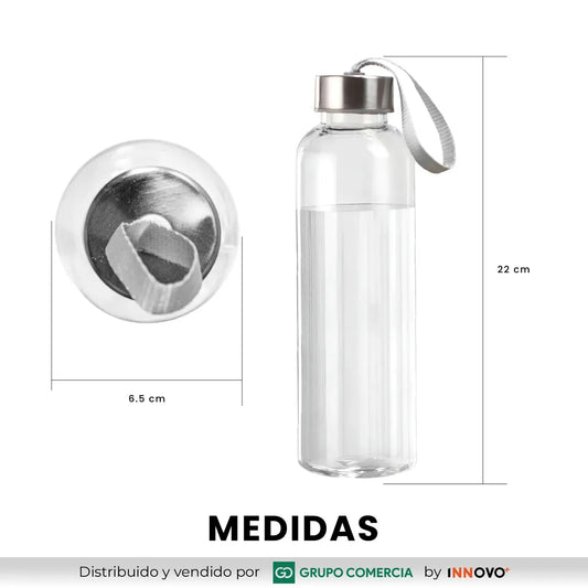 BOTELLA DE BOTILO CRISTAL DE 500 ML