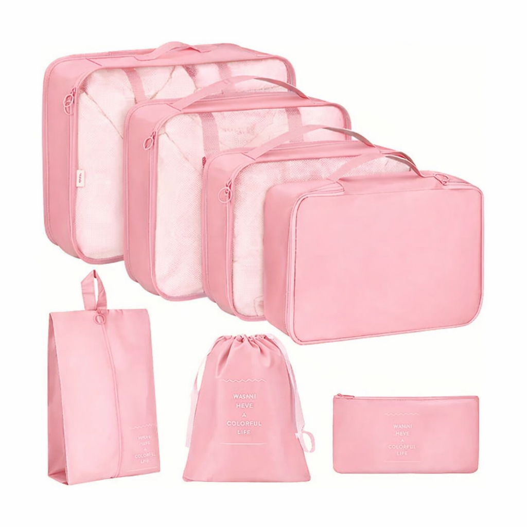 Set bolsas de viaje x7 pcs