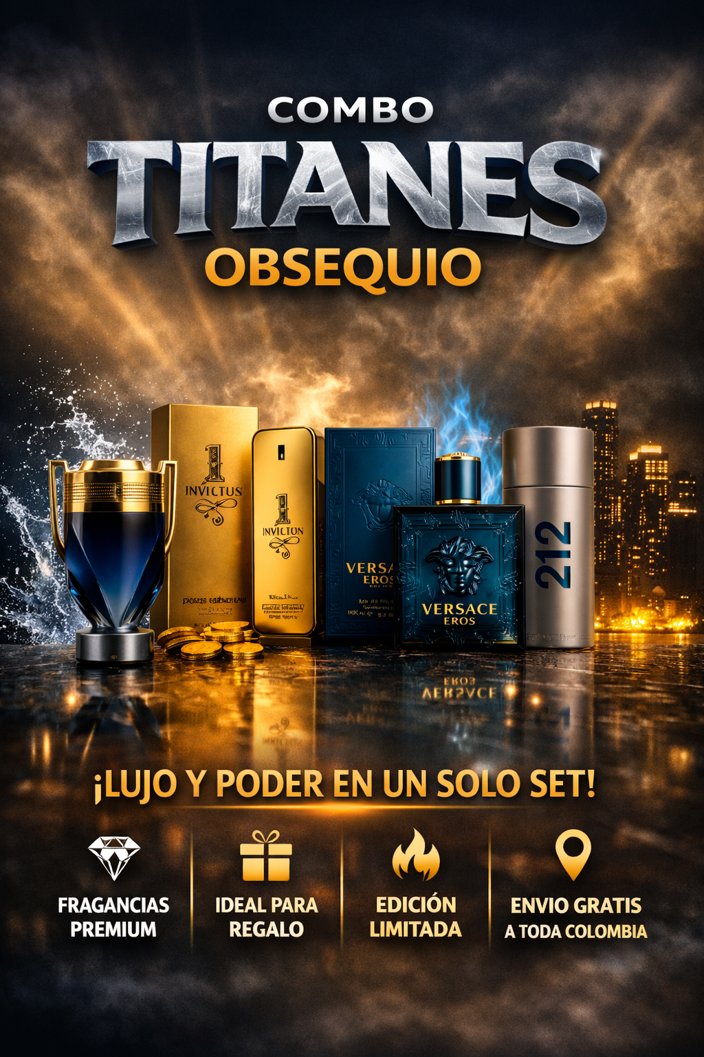 COMBO TITANES OBSEQUIO