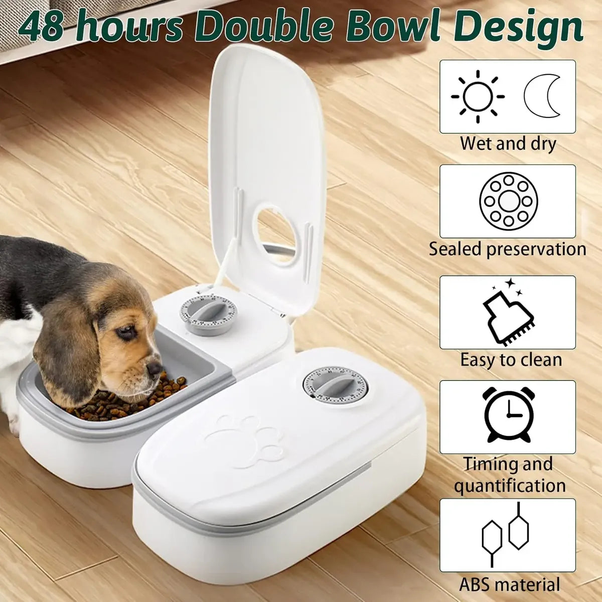 COMEDOR DE MASCOTAS CON TEMPORIZADOR
