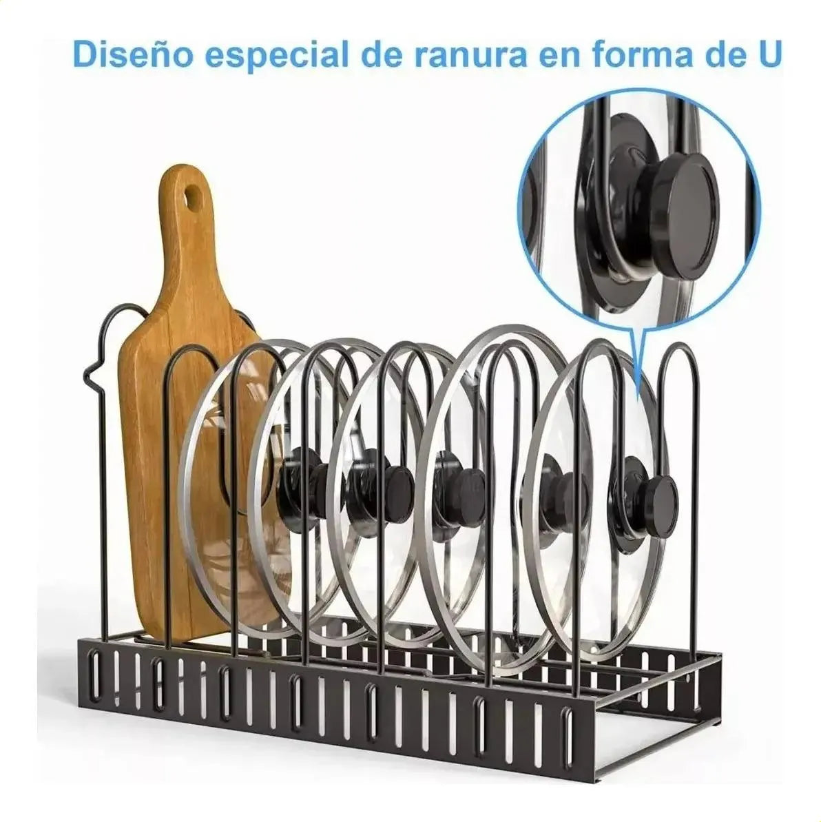 ORGANIZADOR DE OLLAS Y TAPAS