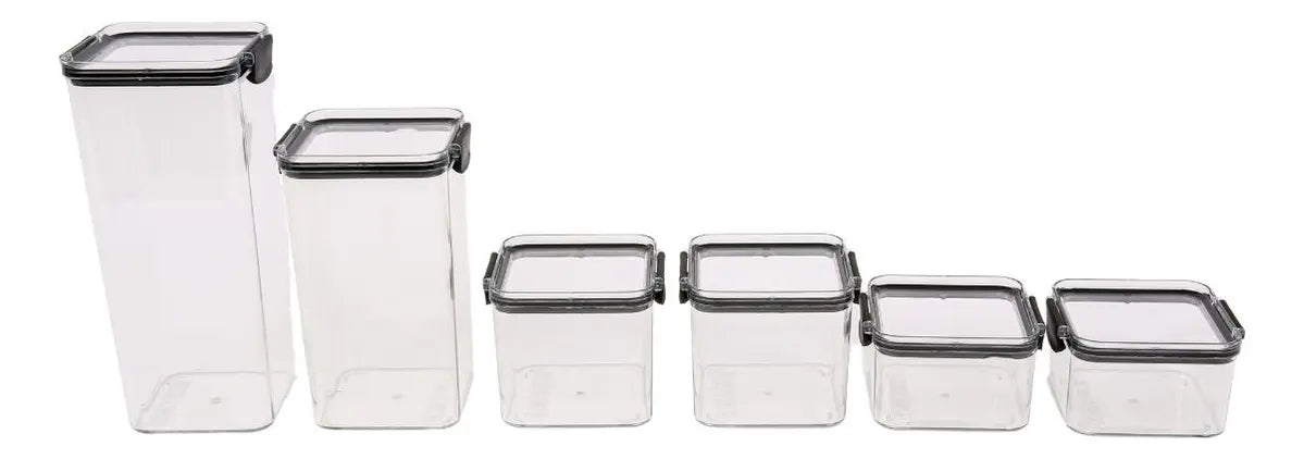 TARROS DE ALMACENAMIENTO X 6