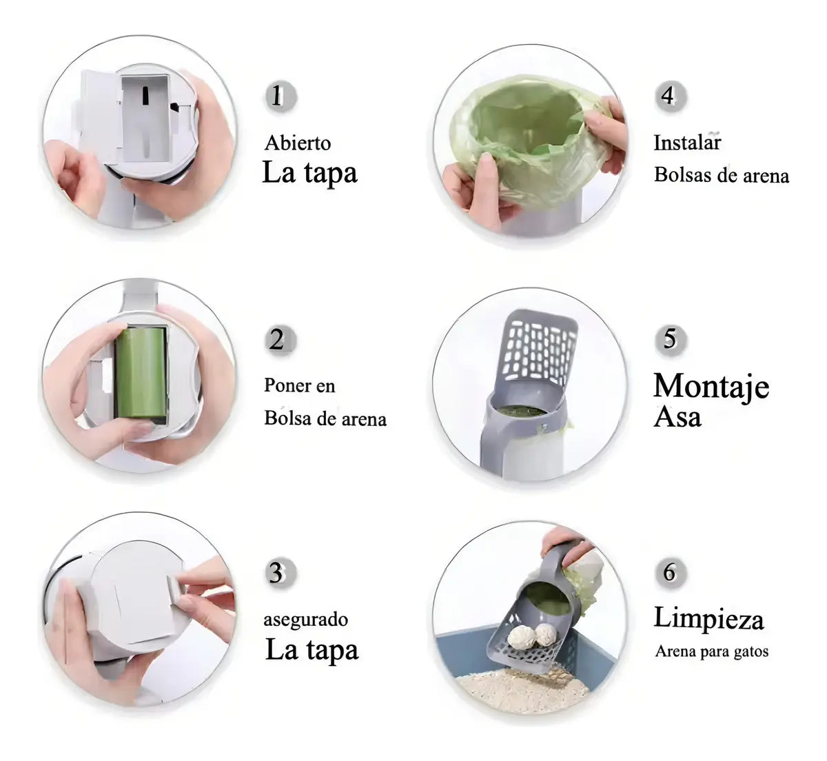 RECOGEDOR HECES MASCOTA